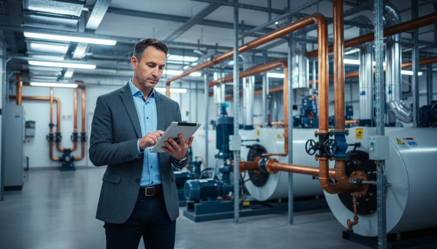 Commercial water treatment installation for facilities in UK