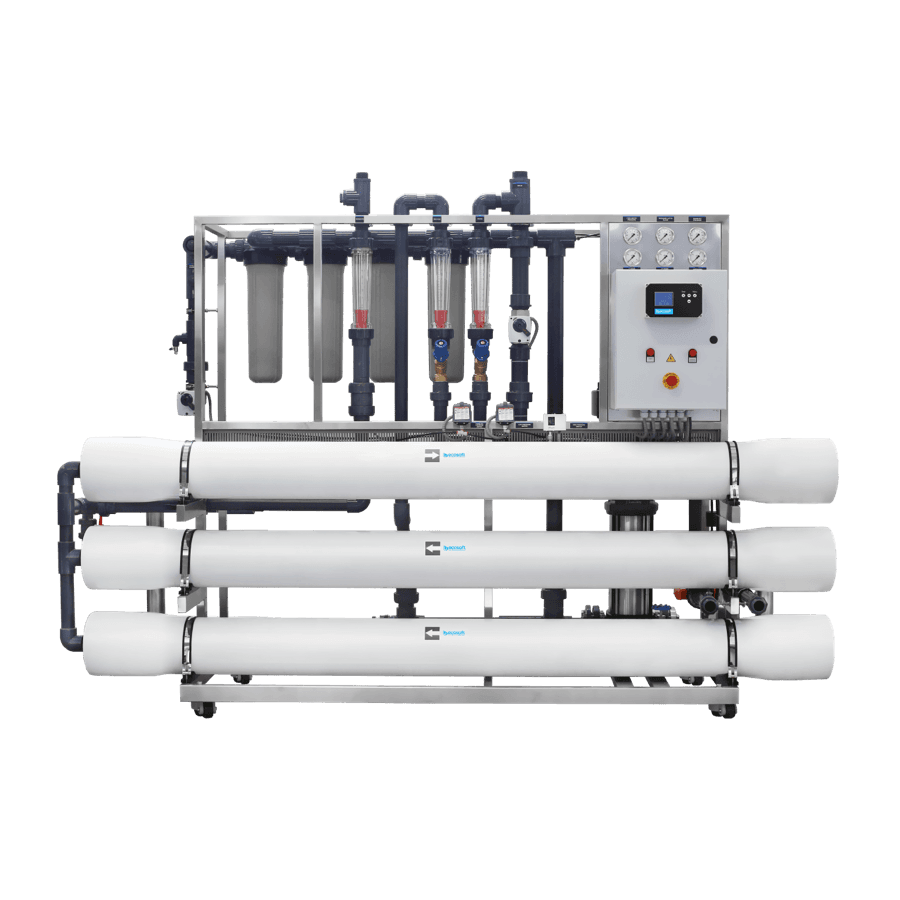 Industrial reverse osmosis water treatment system