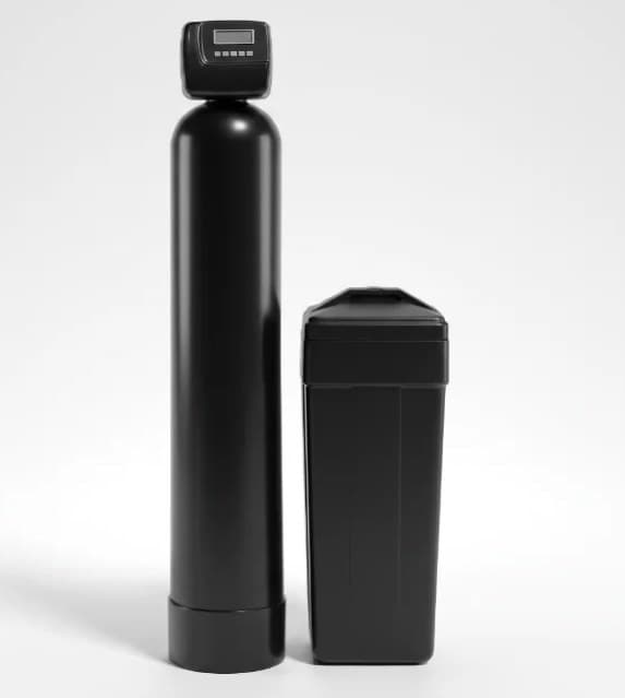 Regal 750 floor-standing water softener with brine tank