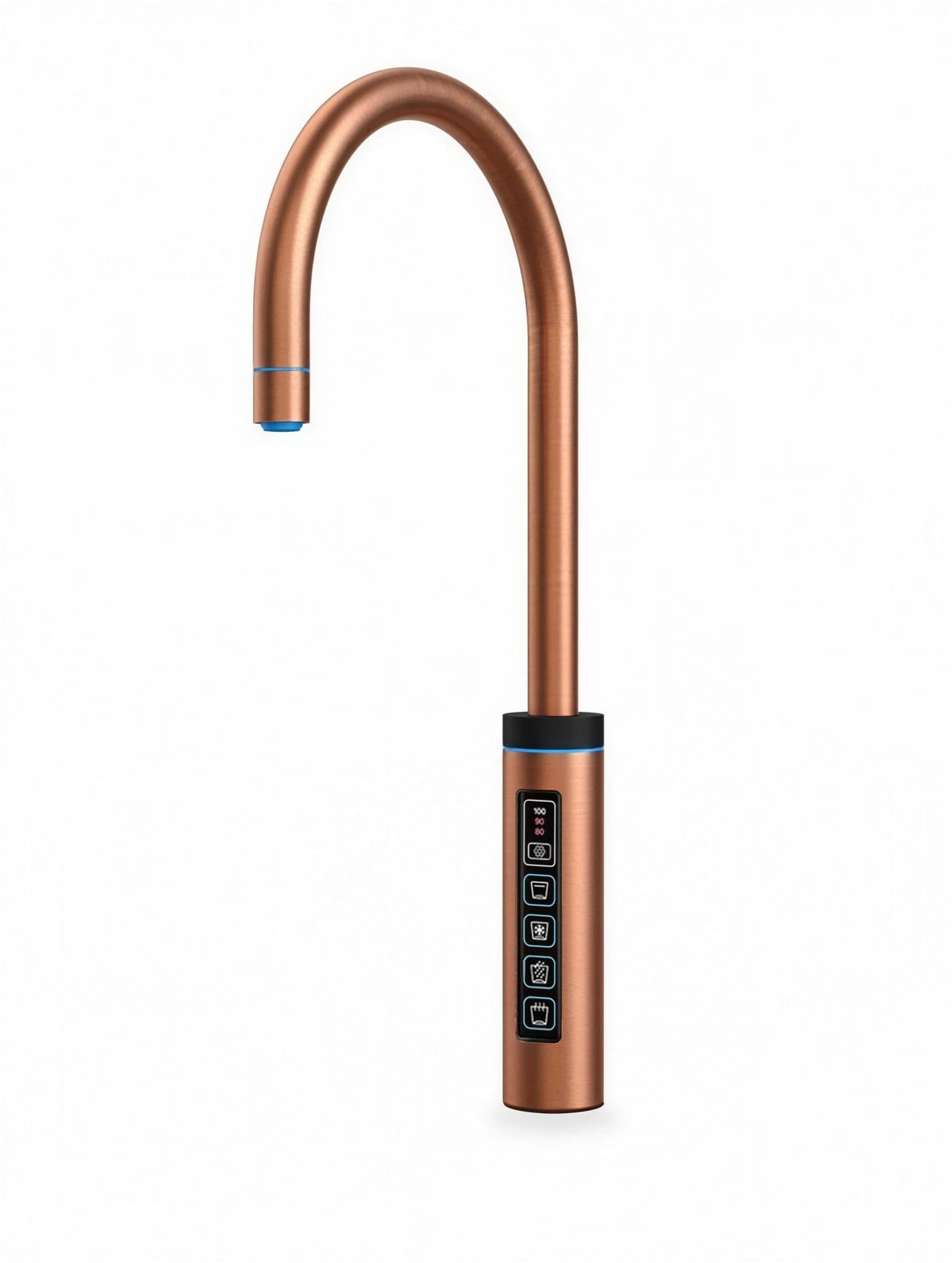 RoyalFlow C1 smart tap in Brushed Copper
