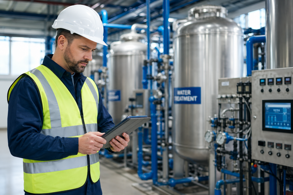 water treatment maintenance schedule UK KENT