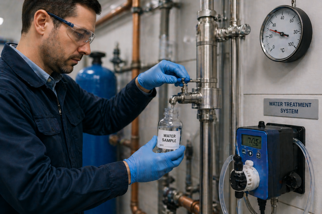 water treatment maintenance schedule UK KENT