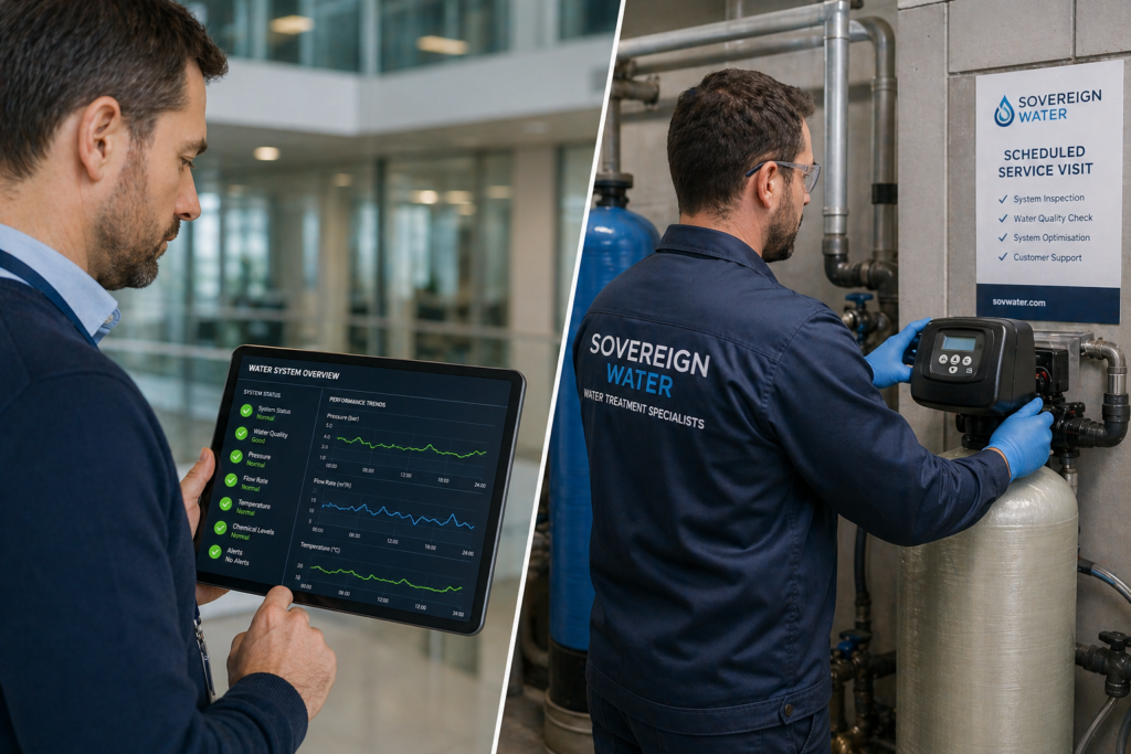 water treatment maintenance schedule UK