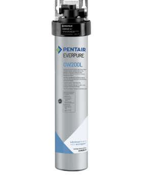 Everpure QL Systems modular filter head with twist-on cartridge for UK commercial use