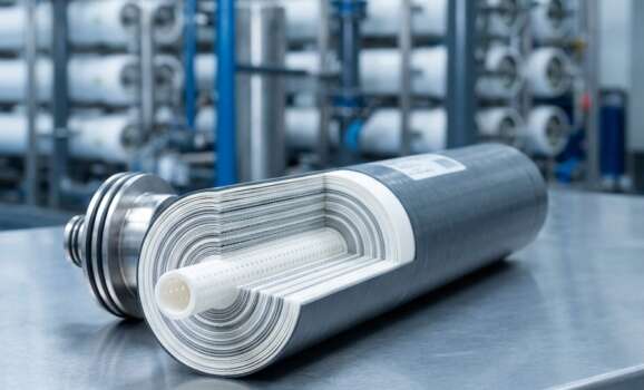 RO membrane element for commercial reverse osmosis system