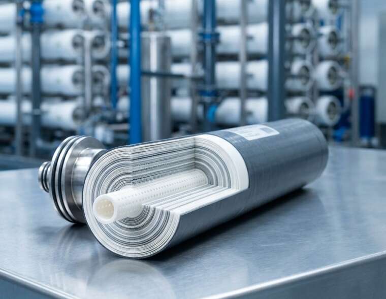 RO membrane element for commercial reverse osmosis system